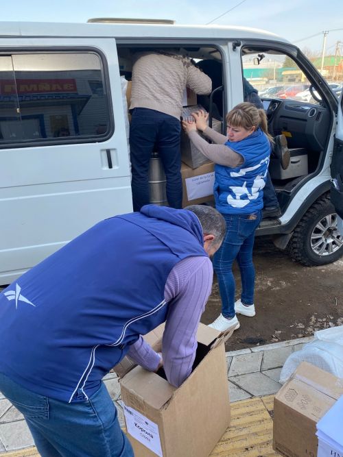 Районнан чираттагы гуманитар ярдәмне озаттылар