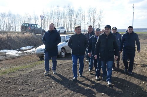 В районе проверили готовность техники к весенне-полевым работам