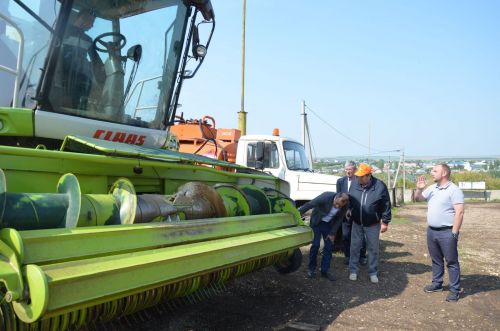 В районе состоялся конкурс-приемка готовности к заготовке кормов
