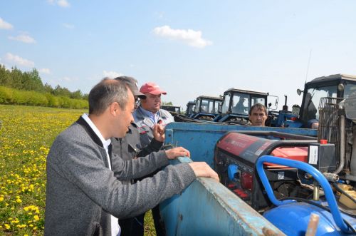 В районе состоялся конкурс-приемка готовности к заготовке кормов
