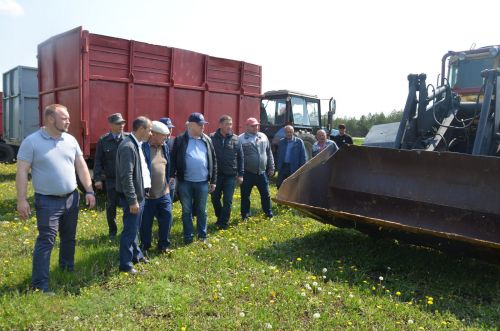 В районе состоялся конкурс-приемка готовности к заготовке кормов
