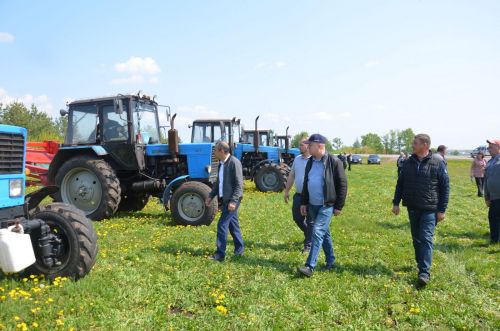 В районе состоялся конкурс-приемка готовности к заготовке кормов