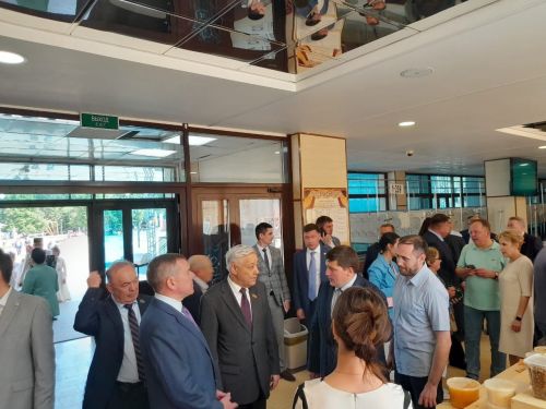 Районның җирлек башлыклары Менделеевск шәһәренә киткәннәр