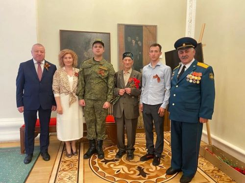 Район делегациясе Җиңү көне уңаеннан чарада катнашты