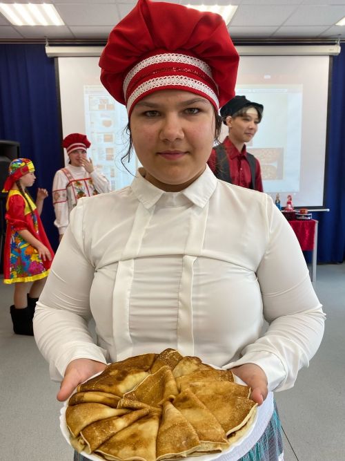 Сарман урта мәктәбендә милли табын кордылар