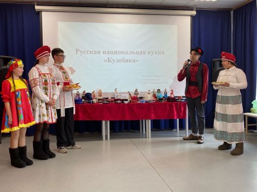 Сарман урта мәктәбендә милли табын кордылар