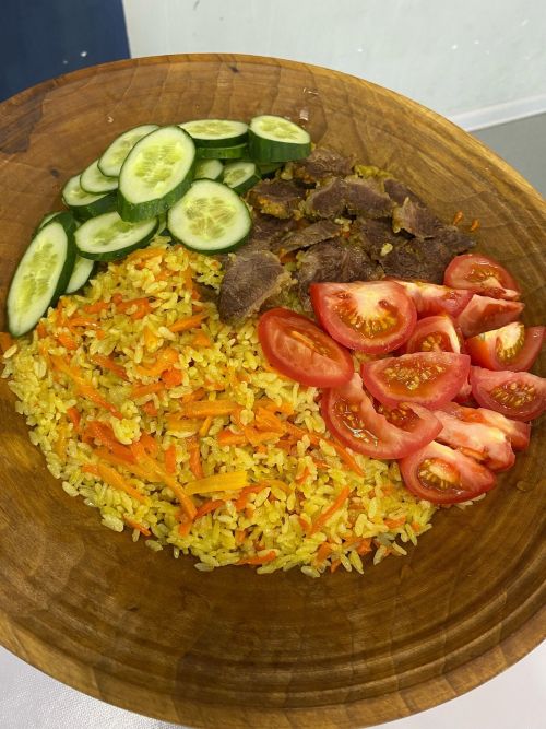 Сарман урта мәктәбендә милли табын кордылар