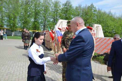 В районе приняли новых участников в «Юнармию»