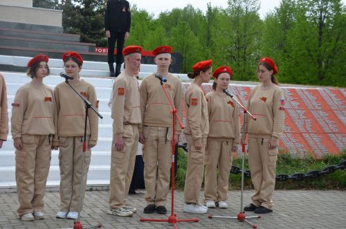 В районе приняли новых участников в «Юнармию»