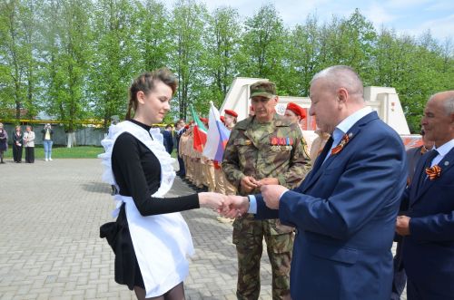 В районе приняли новых участников в «Юнармию»