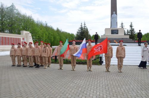 В районе приняли новых участников в «Юнармию»