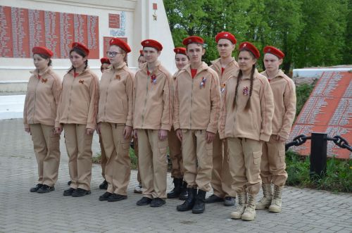 В районе приняли новых участников в «Юнармию»