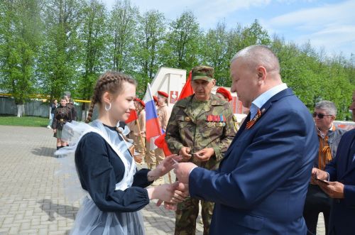 В районе приняли новых участников в «Юнармию»