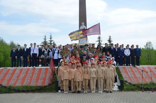 В районе приняли новых участников в «Юнармию»