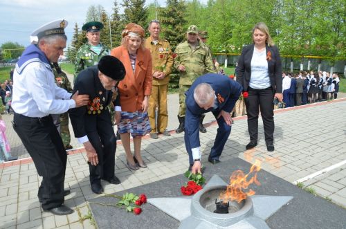 В районе приняли новых участников в «Юнармию»