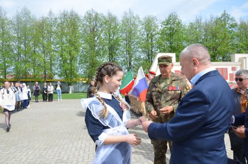 В районе приняли новых участников в «Юнармию»