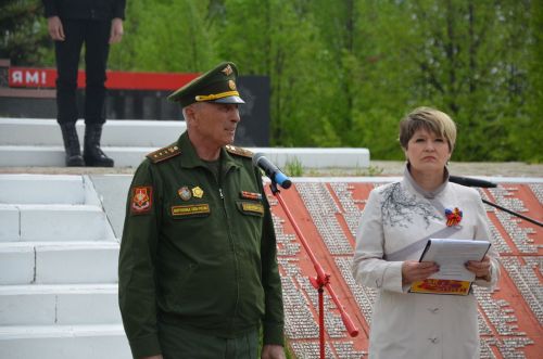 В районе приняли новых участников в «Юнармию»