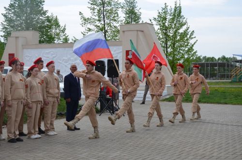 В районе приняли новых участников в «Юнармию»
