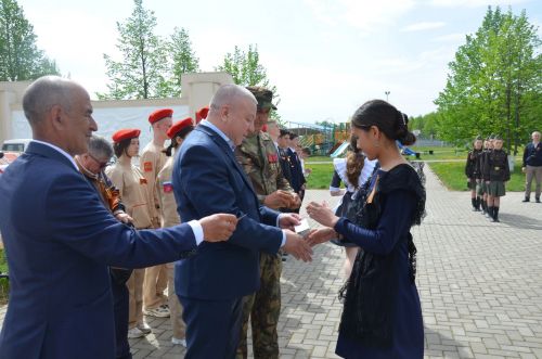 В районе приняли новых участников в «Юнармию»