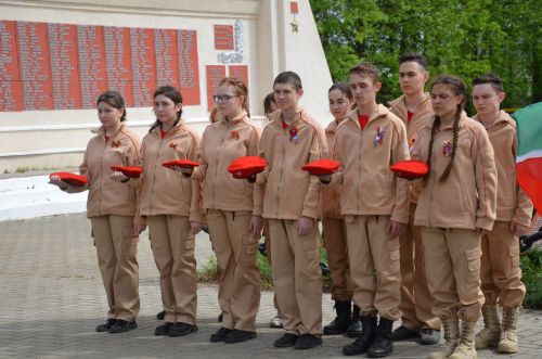 В районе приняли новых участников в «Юнармию»