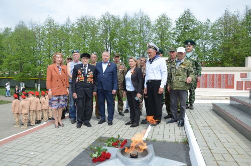 В районе приняли новых участников в «Юнармию»