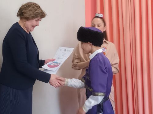 Сарман урта мәктәбендә милли табын кордылар