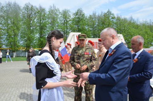 В районе приняли новых участников в «Юнармию»