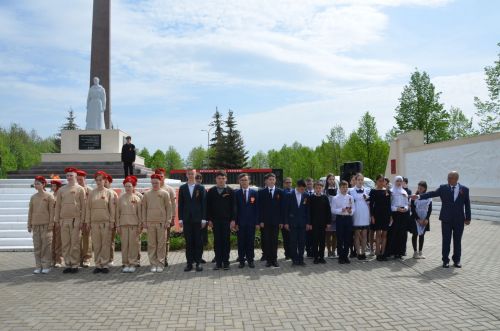 В районе приняли новых участников в «Юнармию»