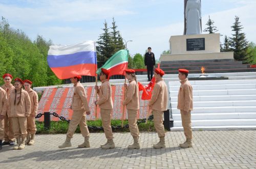 В районе приняли новых участников в «Юнармию»