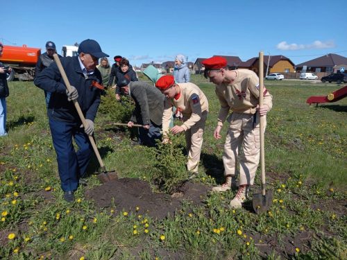В парке 100-летия ТАССР по традиции посадили ели