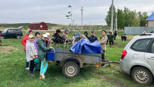 Мортамак мәктәбе  “Хәтер бакчасы” акциясенә кушылды