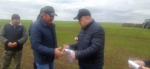В районе состоялось заключительное награждение передовиков посевной кампании