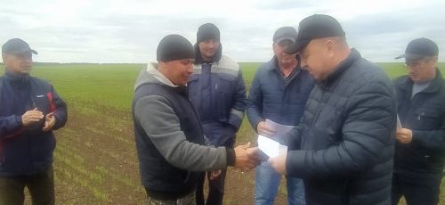 В районе состоялось заключительное награждение передовиков посевной кампании
