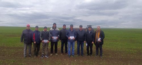 В районе состоялось заключительное награждение передовиков посевной кампании