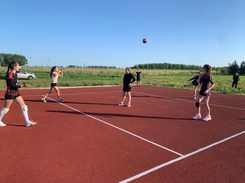 Илексазда спорт мәйданчыгы ачылды