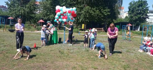 Для детей прошел праздник детства