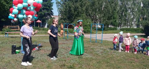 Для детей прошел праздник детства