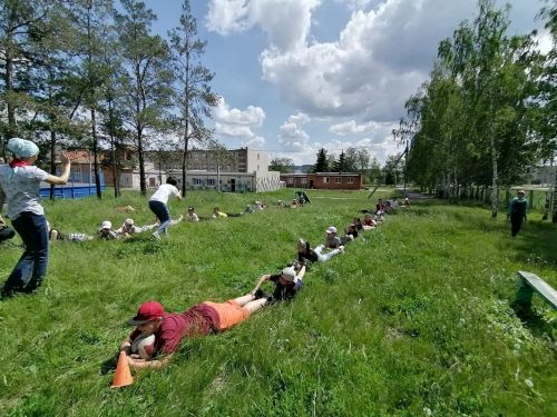 Район мәктәп яны лагерьларында наркоманиягә каршы чаралар узды