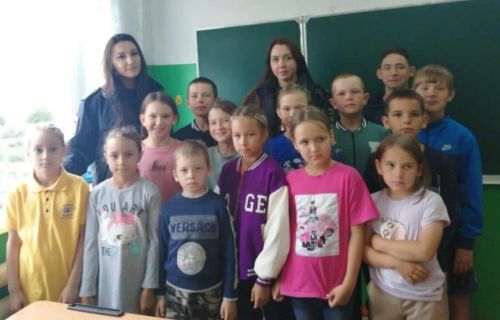 Район мәктәп яны лагерьларында наркоманиягә каршы чаралар узды