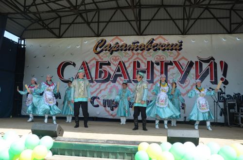 Район делегациясе Саратов өлкәсе Сабан туенда катнашты
