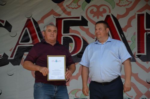 Район делегациясе Саратов өлкәсе Сабан туенда катнашты