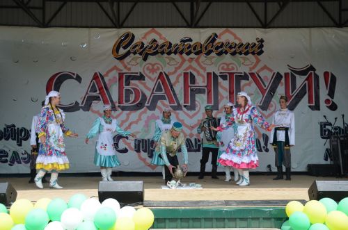 Район делегациясе Саратов өлкәсе Сабан туенда катнашты