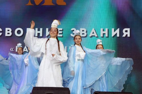 «Умырзая», «Жасмин» коллективларына «Үрнәк үзешчән коллективы” дигән мактаулы исем бирелде