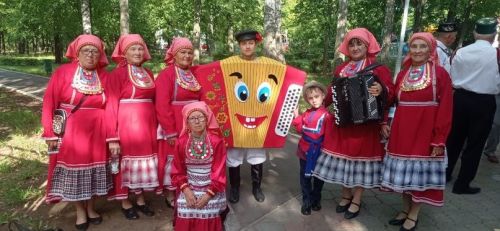 Районные ансамбли приняли участие в фестивале