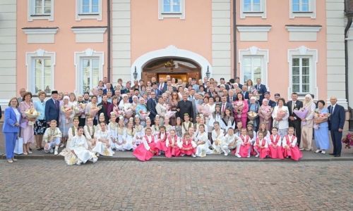 Рамазановлар Татарстан Рәисе янында кунакта булдылар