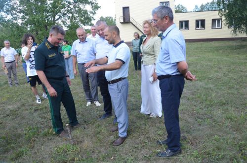 Районга ТР Урман хуҗалыгы министры Равил Кузюров килде