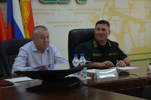 Районга ТР Урман хуҗалыгы министры Равил Кузюров килде