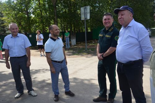 Районга ТР Урман хуҗалыгы министры Равил Кузюров килде