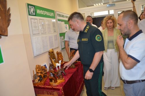 Районга ТР Урман хуҗалыгы министры Равил Кузюров килде