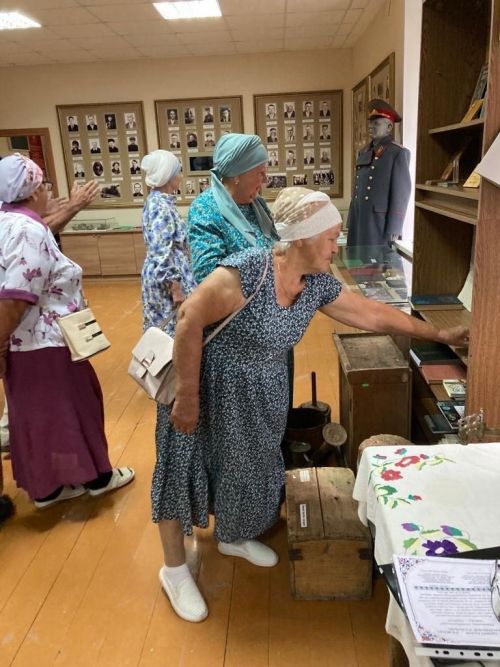 Иске Кәшер авылы музеенда очрашу узды